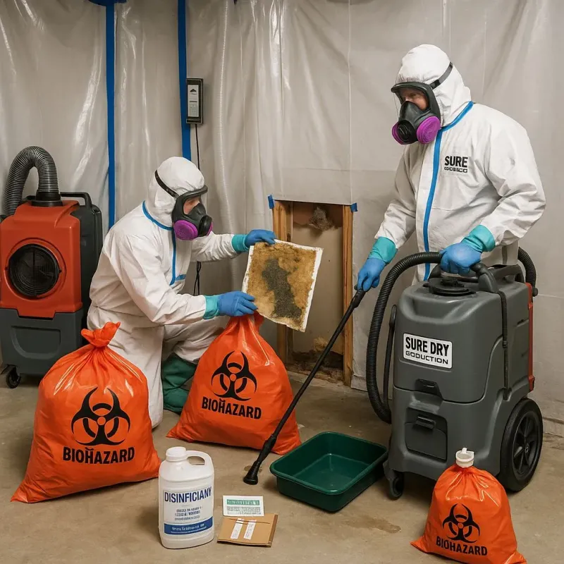 Contaminated Water Handling Protocols process in Llano, TX