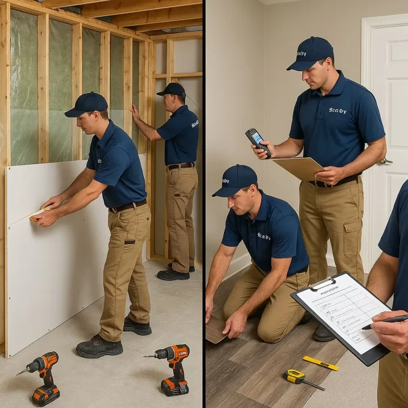 Repairs and Reconstruction process in Llano, TX