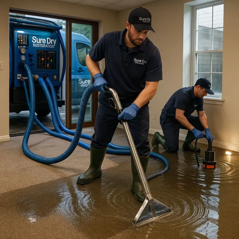 Water Extraction and Removal process in Llano, TX